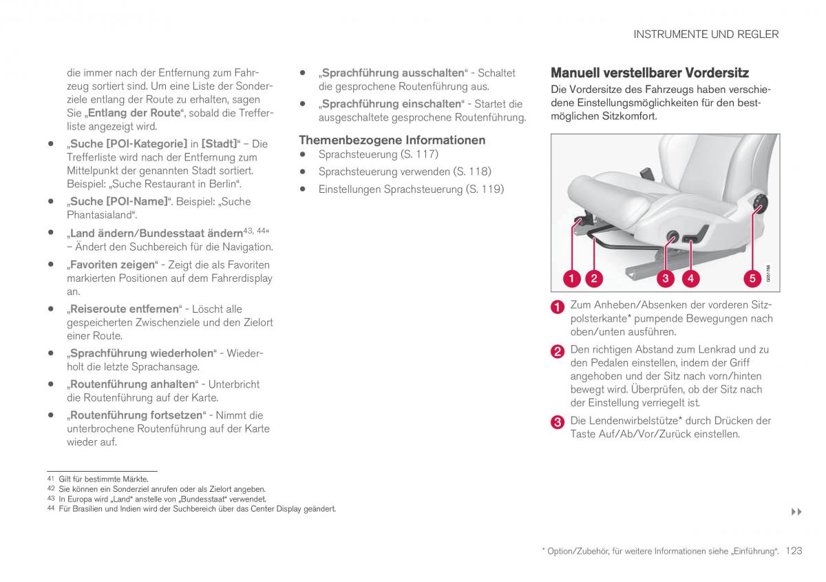 Volvo XC90 II 2 Handbuch / page 125