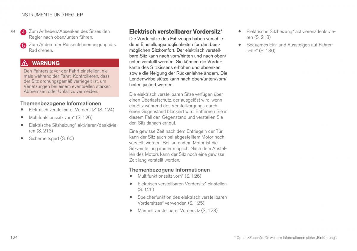 Volvo XC90 II 2 Handbuch / page 126