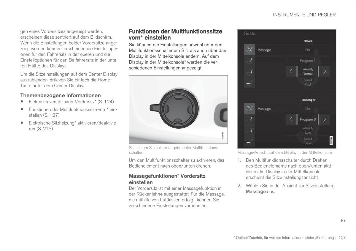 Volvo XC90 II 2 Handbuch / page 129