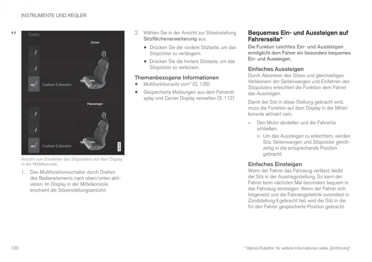 Volvo XC90 II 2 Handbuch / page 132