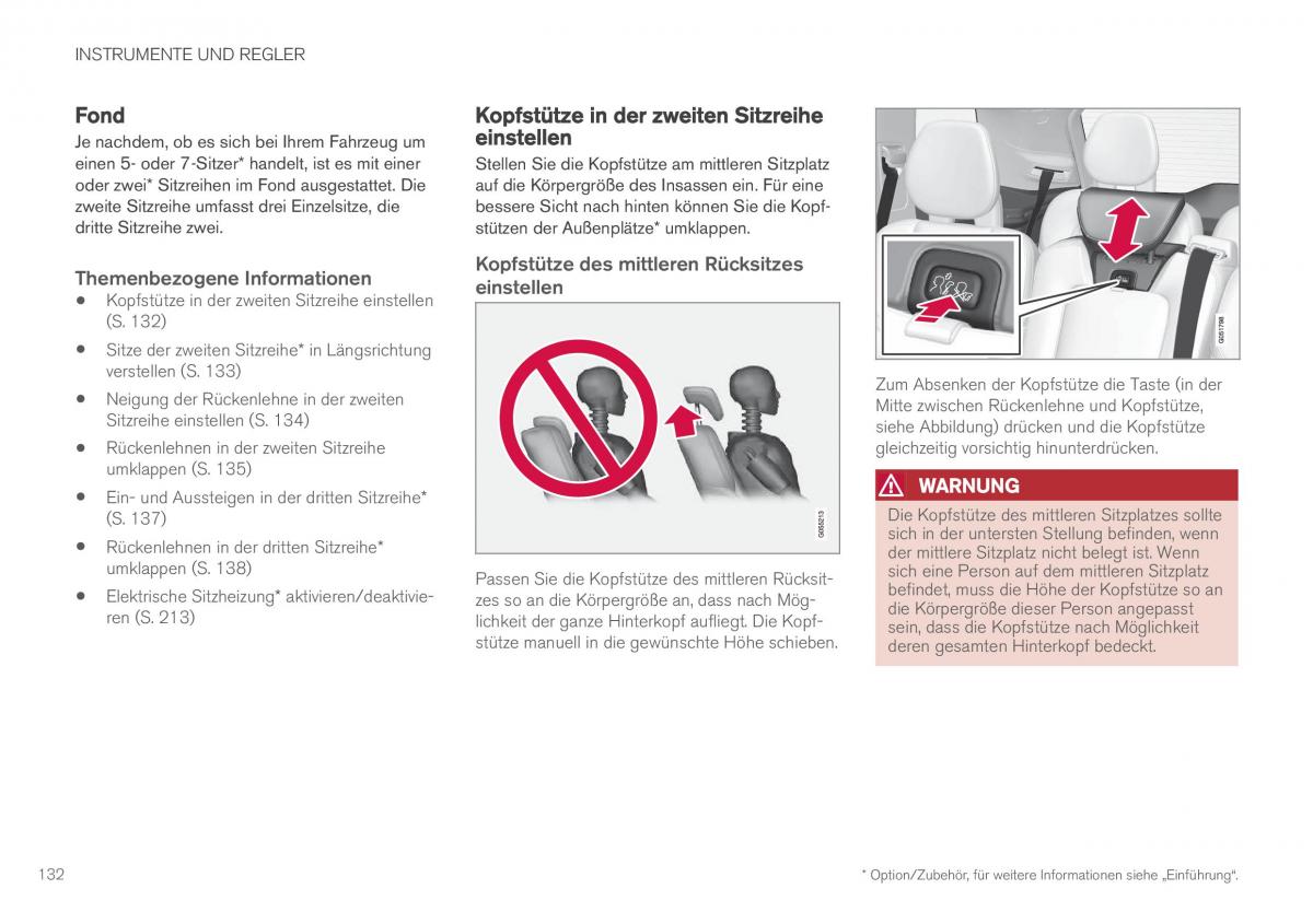 Volvo XC90 II 2 Handbuch / page 134