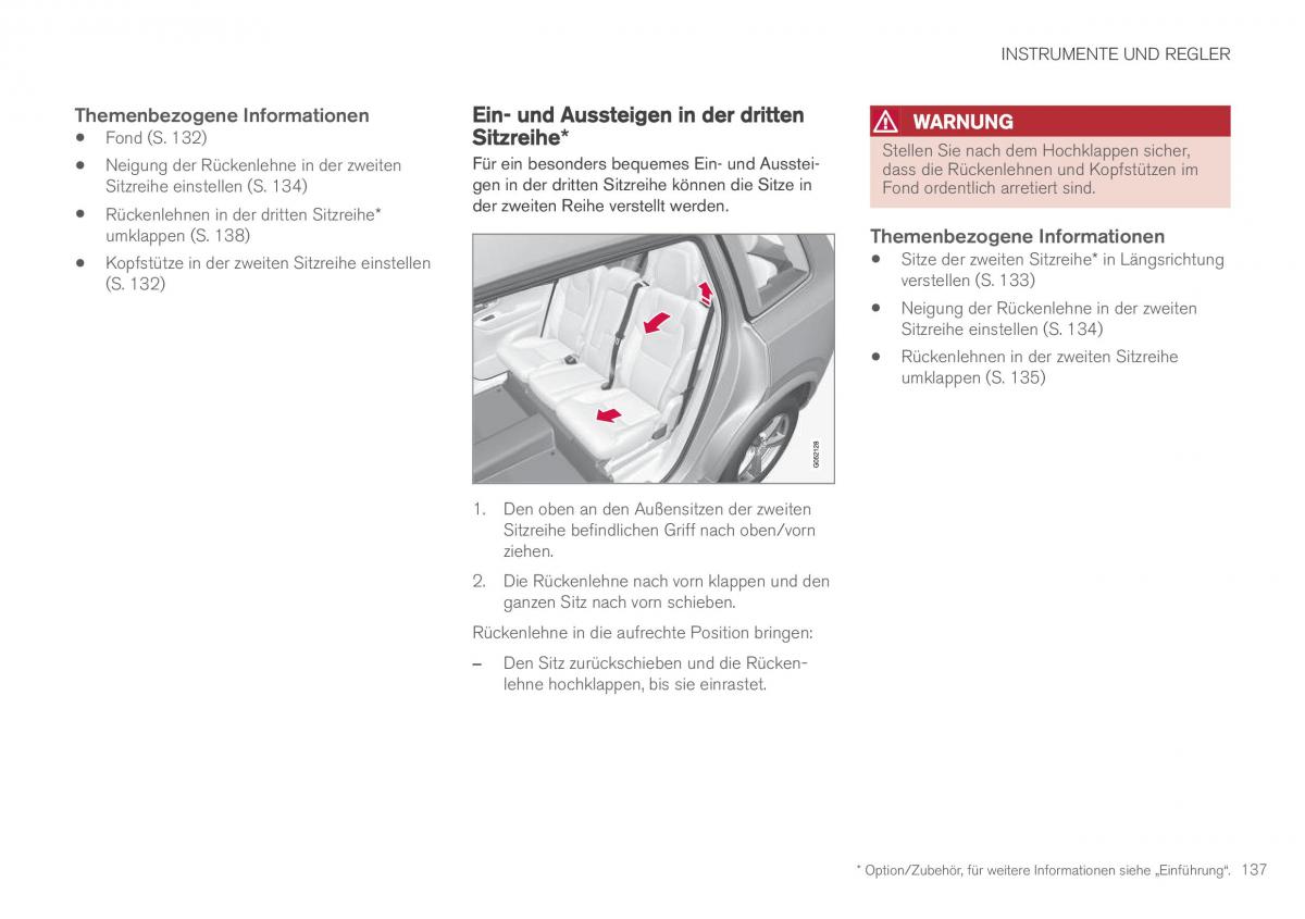 Volvo XC90 II 2 Handbuch / page 139