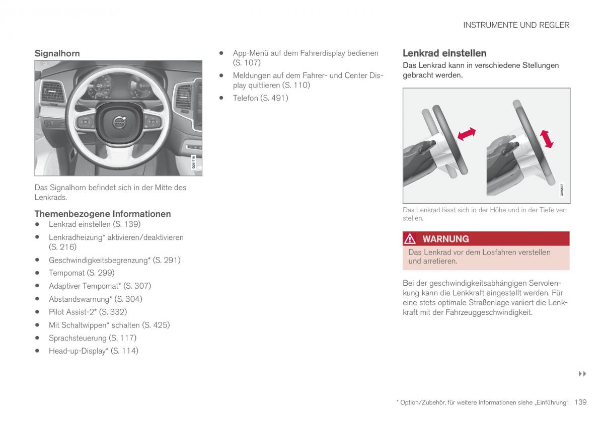 Volvo XC90 II 2 Handbuch / page 141