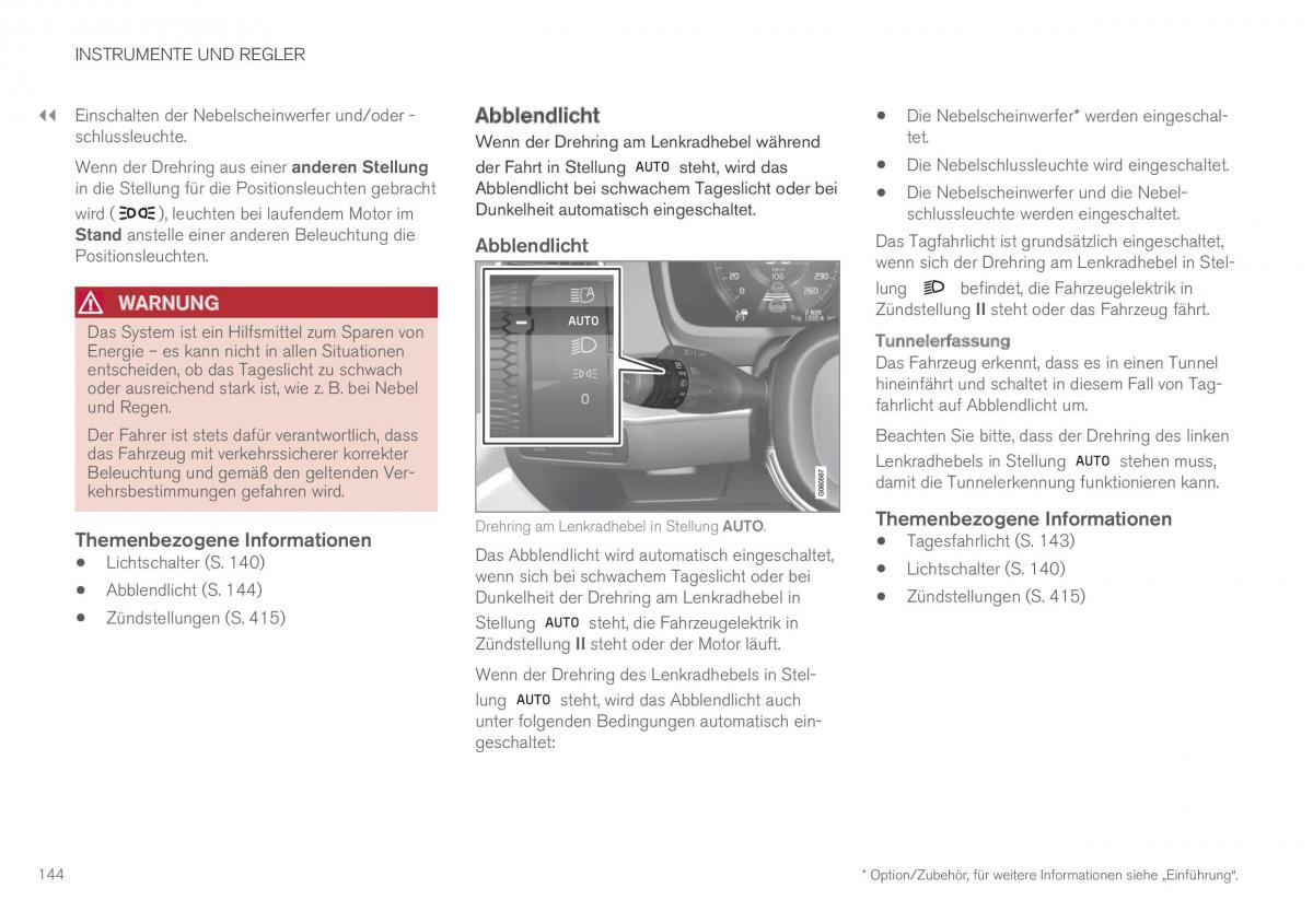 Volvo XC90 II 2 Handbuch / page 146