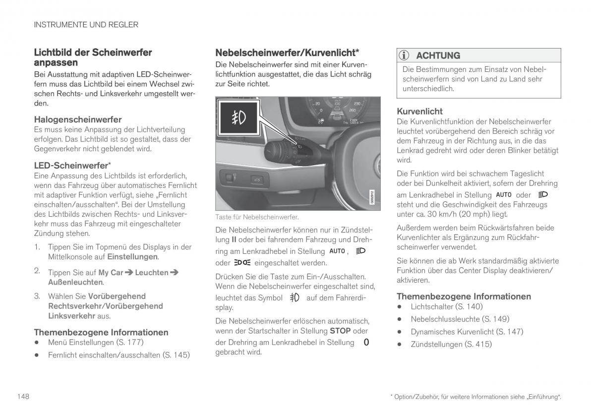 Volvo XC90 II 2 Handbuch / page 150