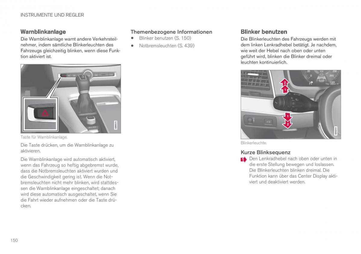 Volvo XC90 II 2 Handbuch / page 152