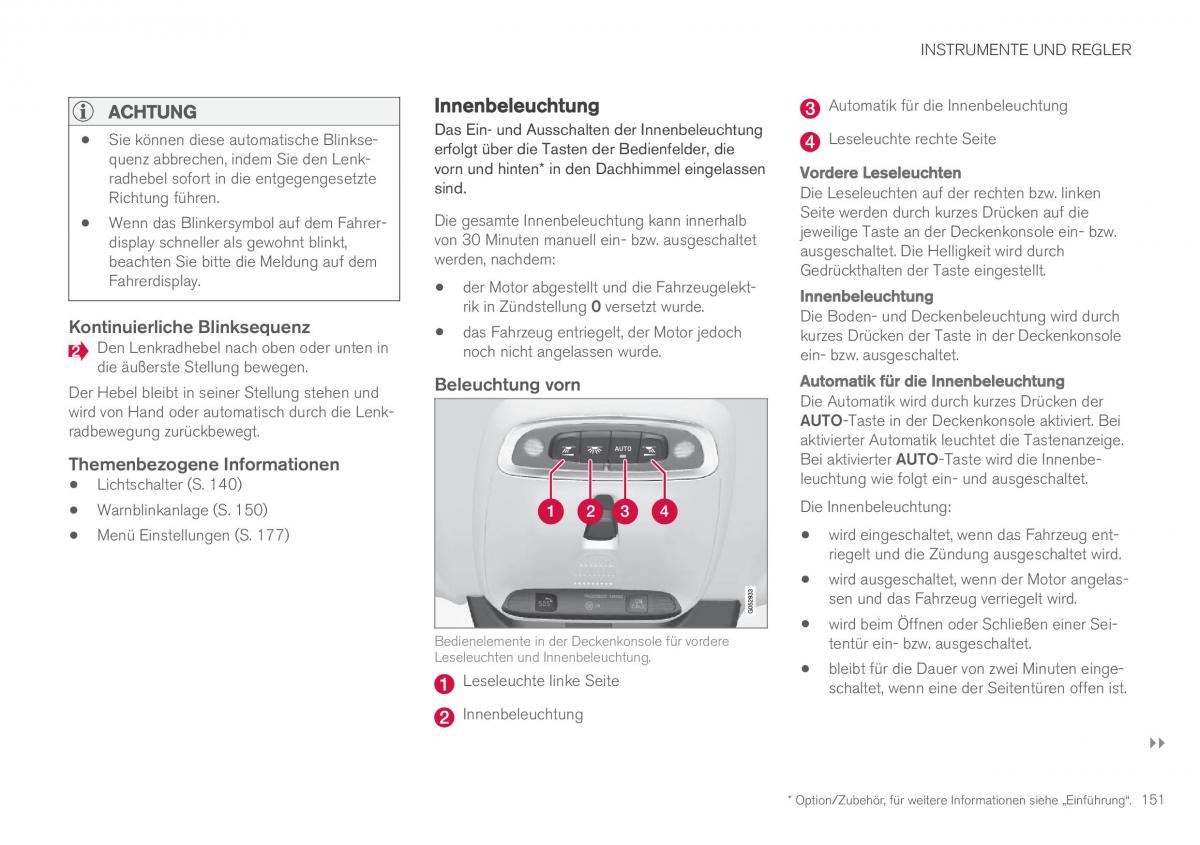 Volvo XC90 II 2 Handbuch / page 153