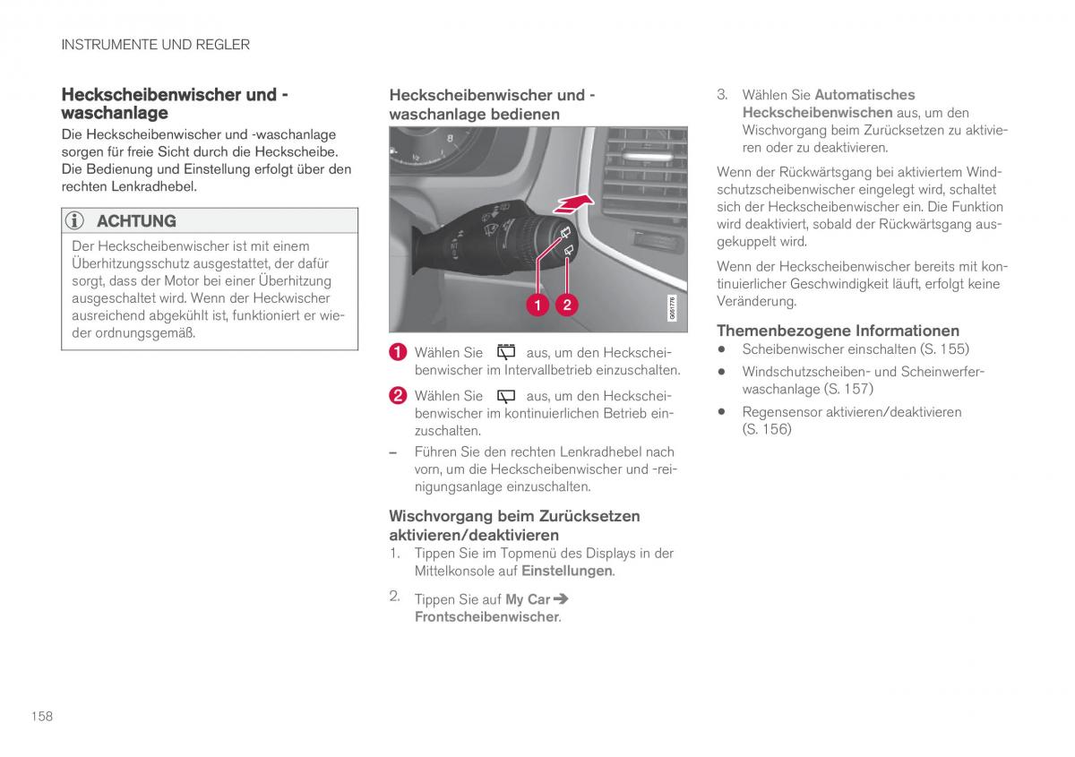 Volvo XC90 II 2 Handbuch / page 160