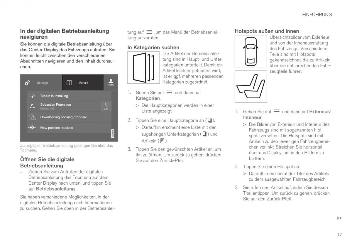 Volvo XC90 II 2 Handbuch / page 19