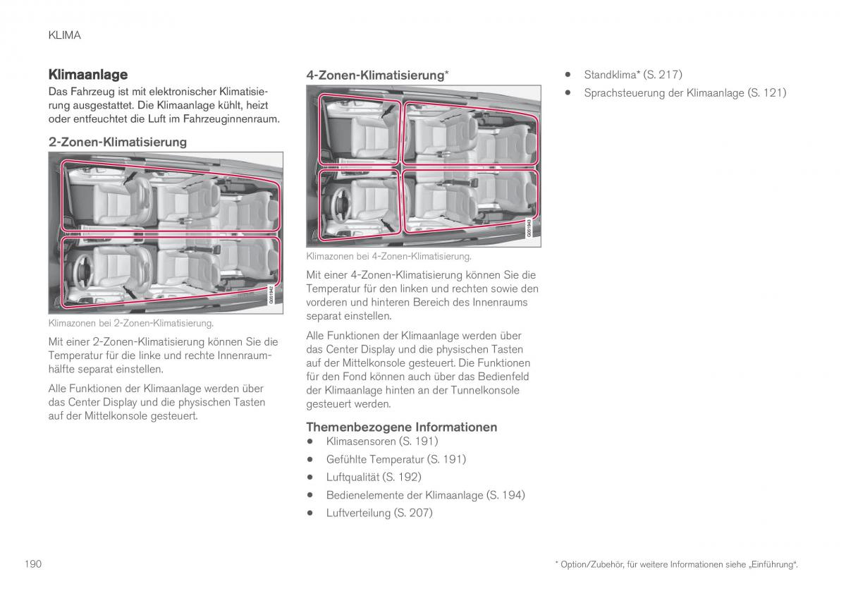 Volvo XC90 II 2 Handbuch / page 192