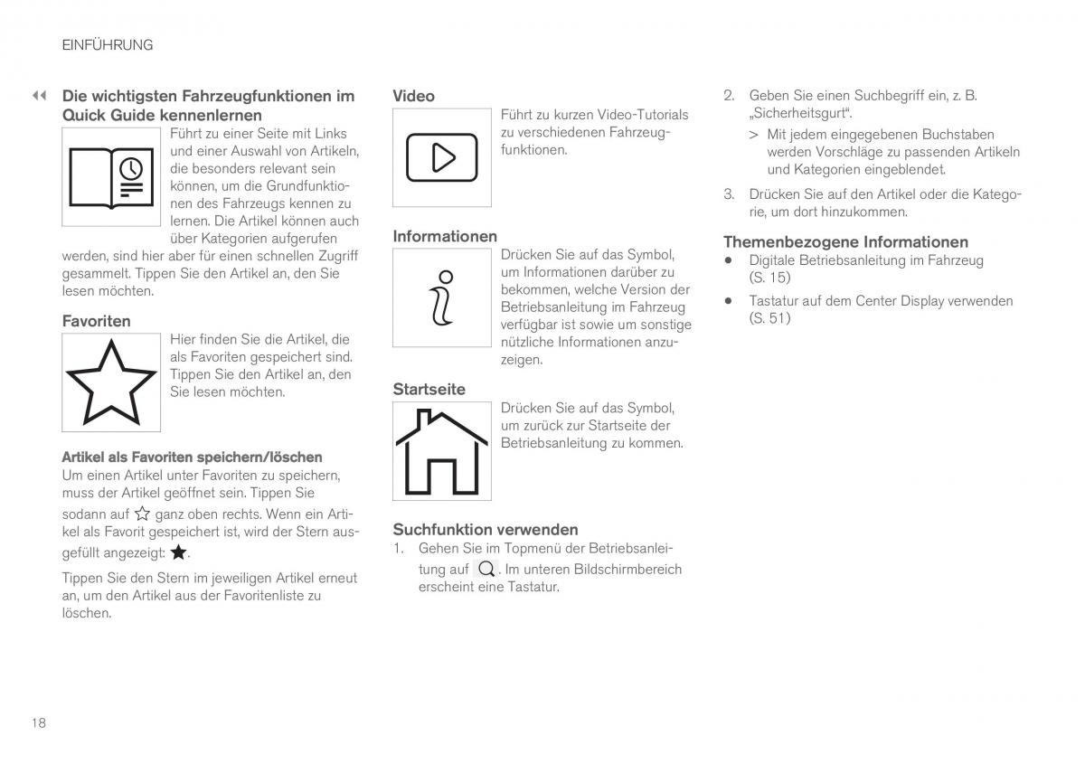 Volvo XC90 II 2 Handbuch / page 20