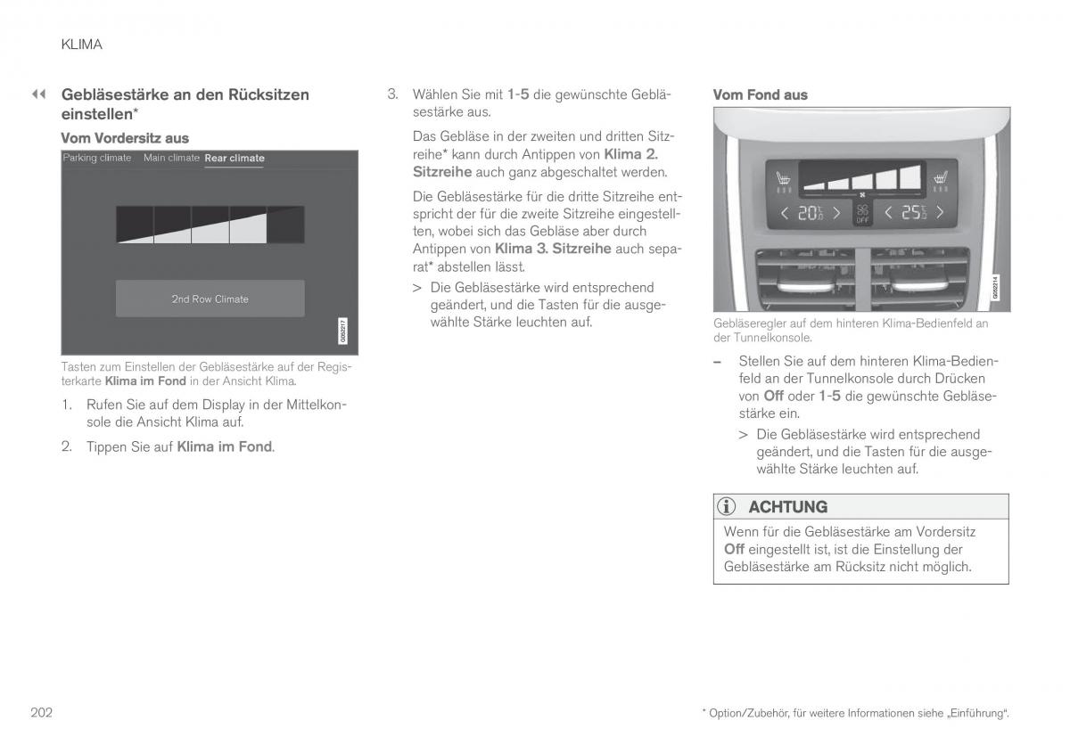 Volvo XC90 II 2 Handbuch / page 204