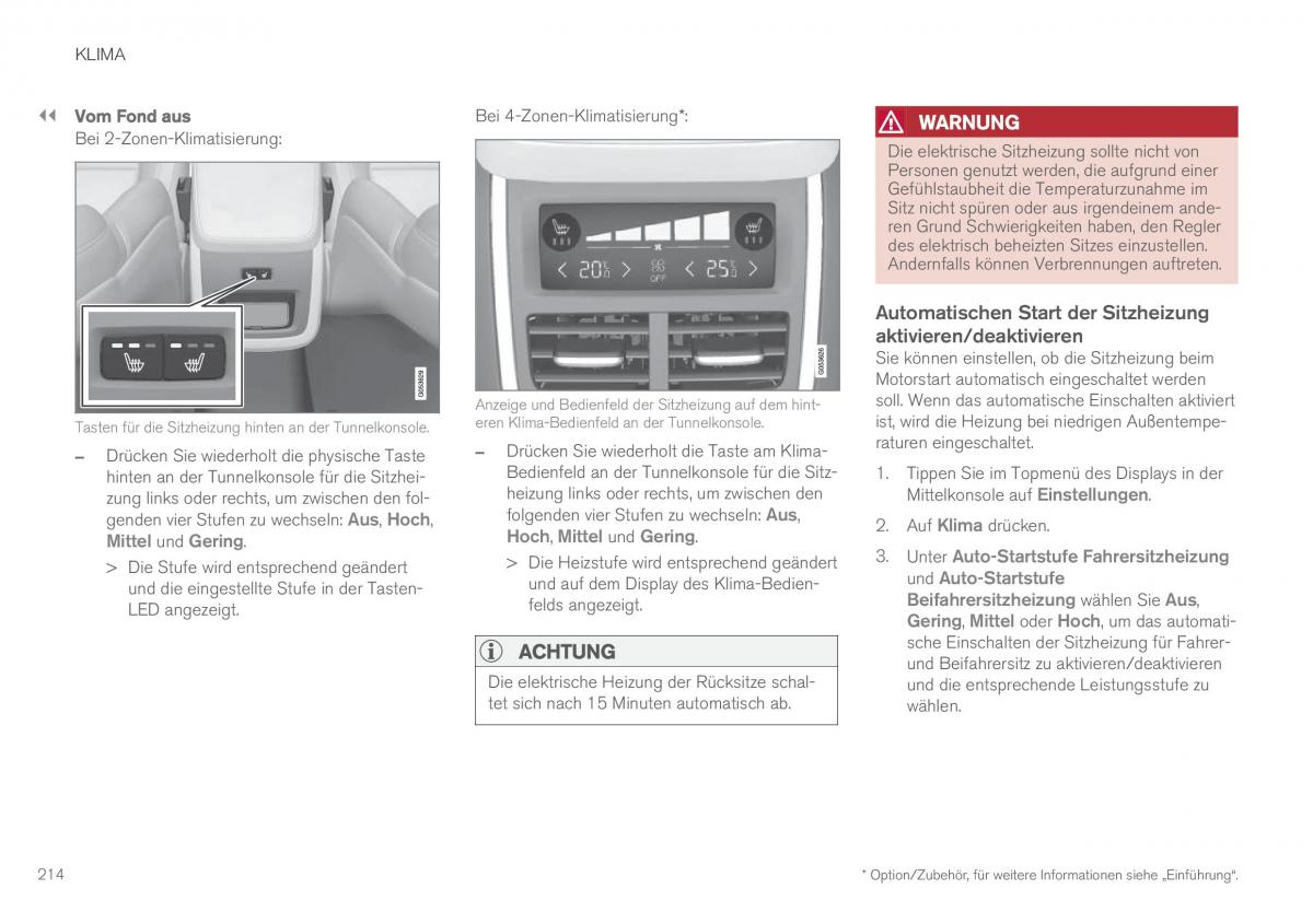 Volvo XC90 II 2 Handbuch / page 216