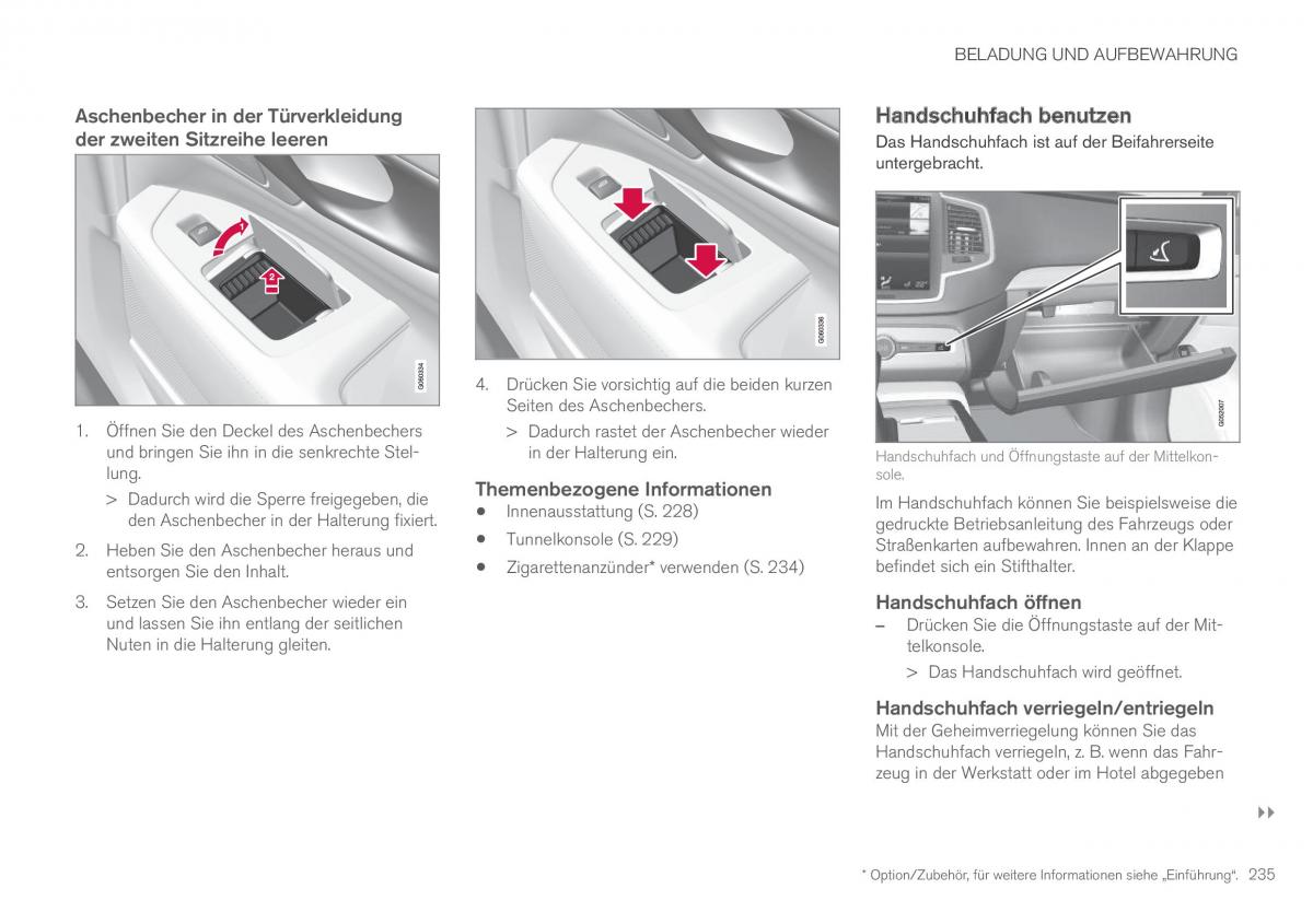 Volvo XC90 II 2 Handbuch / page 237