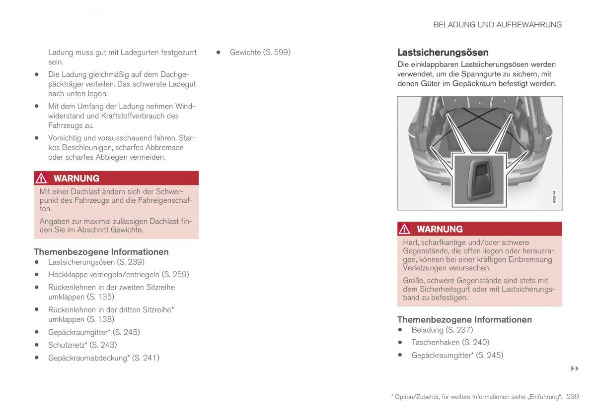 Volvo XC90 II 2 Handbuch / page 241