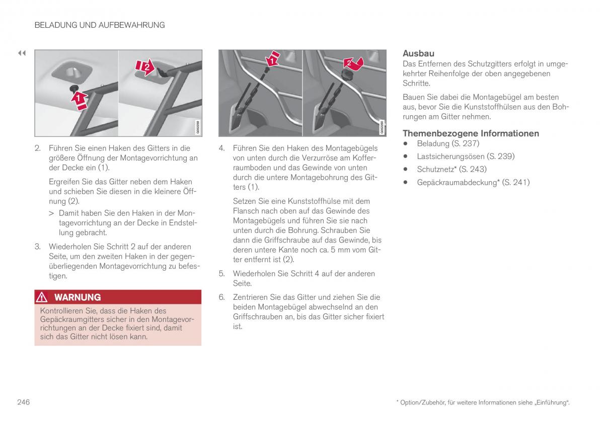 Volvo XC90 II 2 Handbuch / page 248