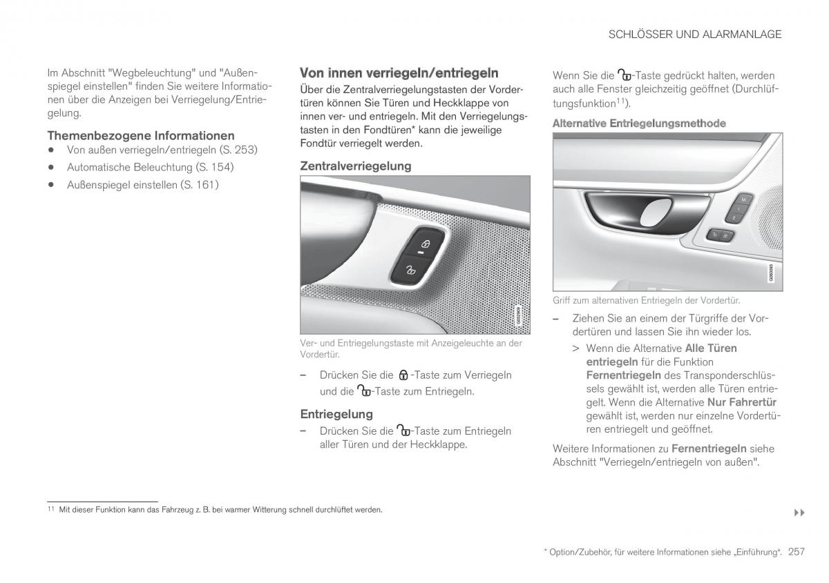 Volvo XC90 II 2 Handbuch / page 259