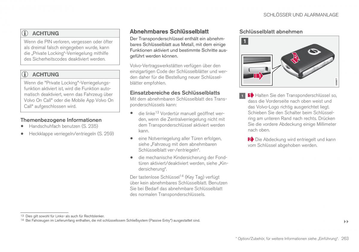 Volvo XC90 II 2 Handbuch / page 265