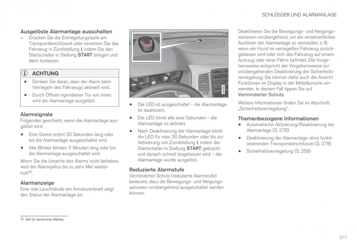 Volvo XC90 II 2 Handbuch / page 279