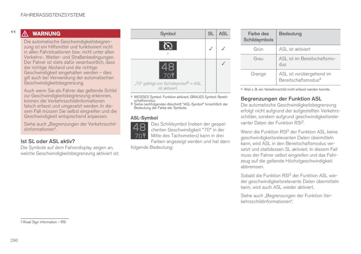 Volvo XC90 II 2 Handbuch / page 298