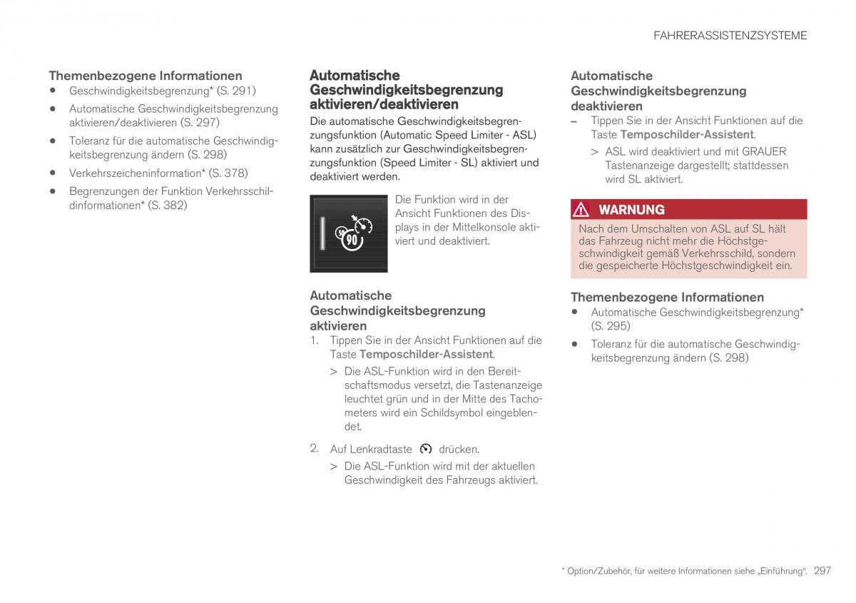 Volvo XC90 II 2 Handbuch / page 299