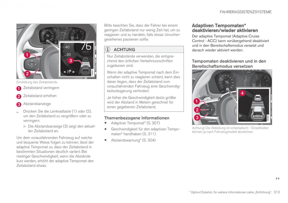 Volvo XC90 II 2 Handbuch / page 315