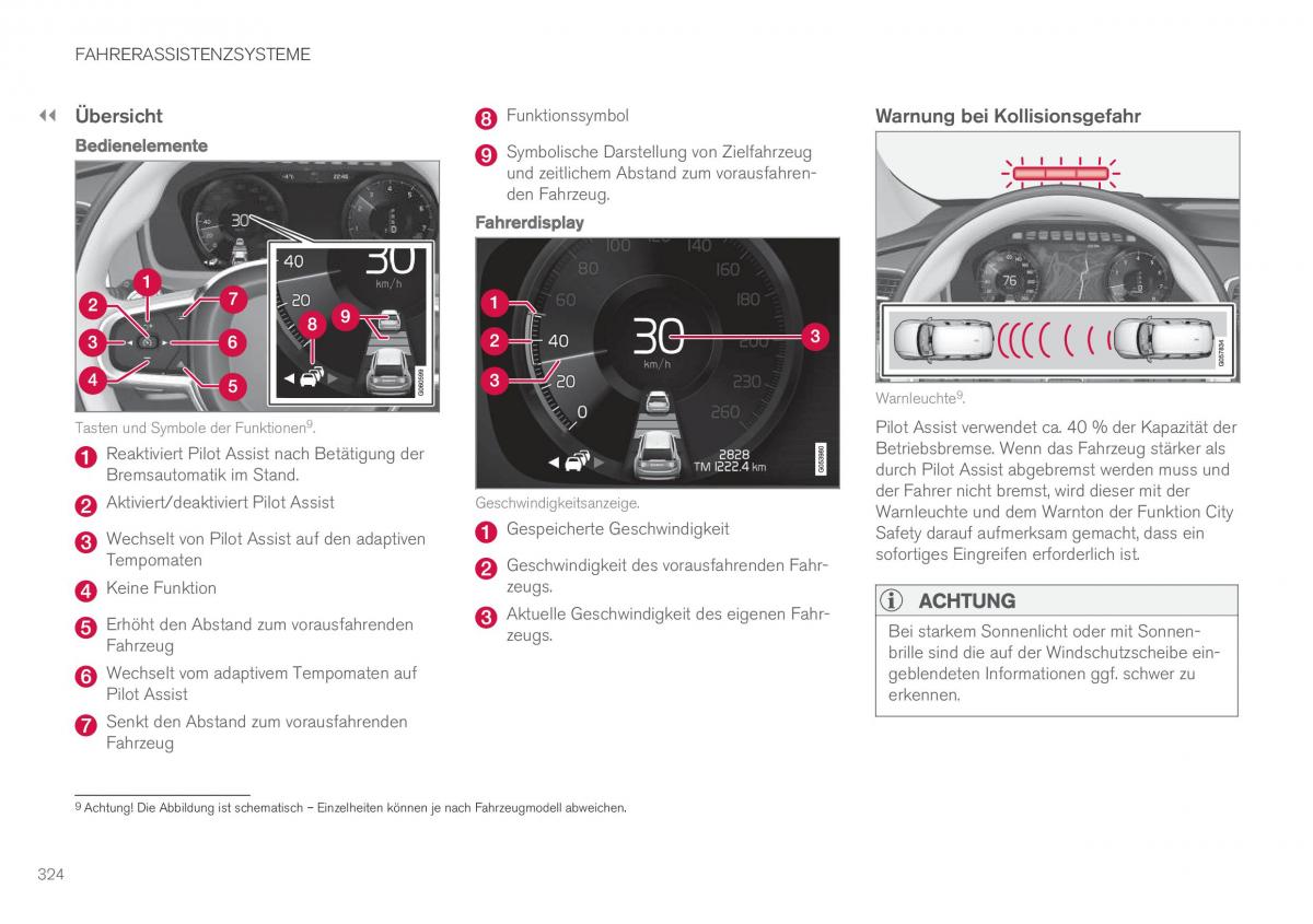 Volvo XC90 II 2 Handbuch / page 326