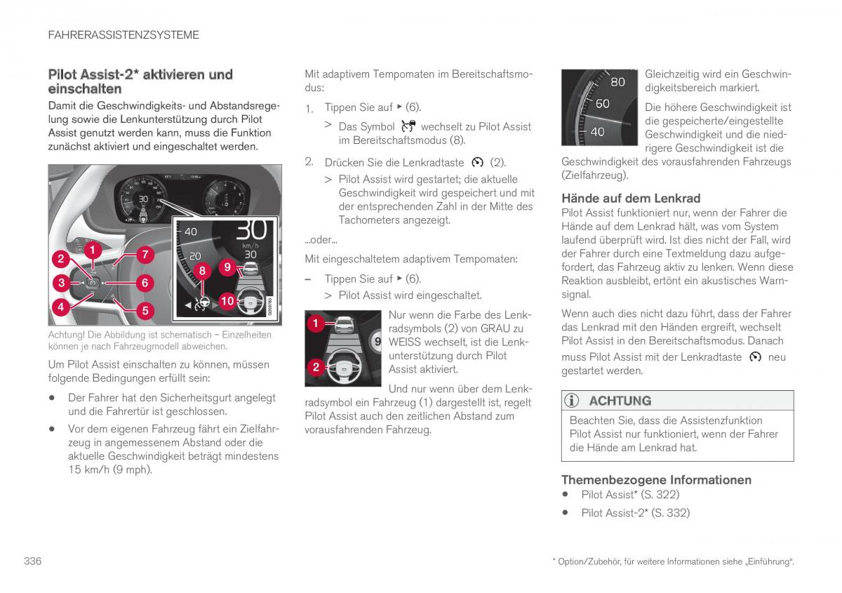 Volvo XC90 II 2 Handbuch / page 338