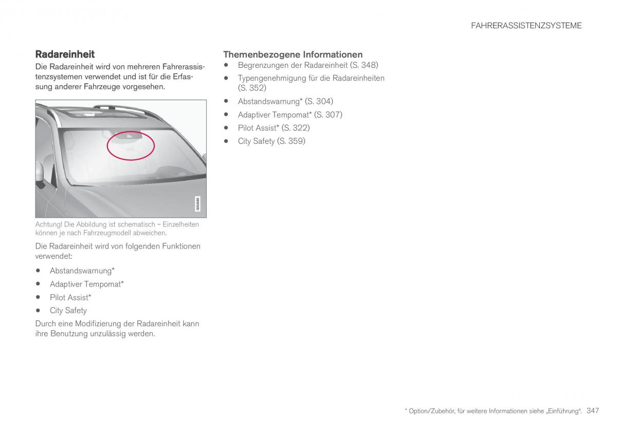 Volvo XC90 II 2 Handbuch / page 349