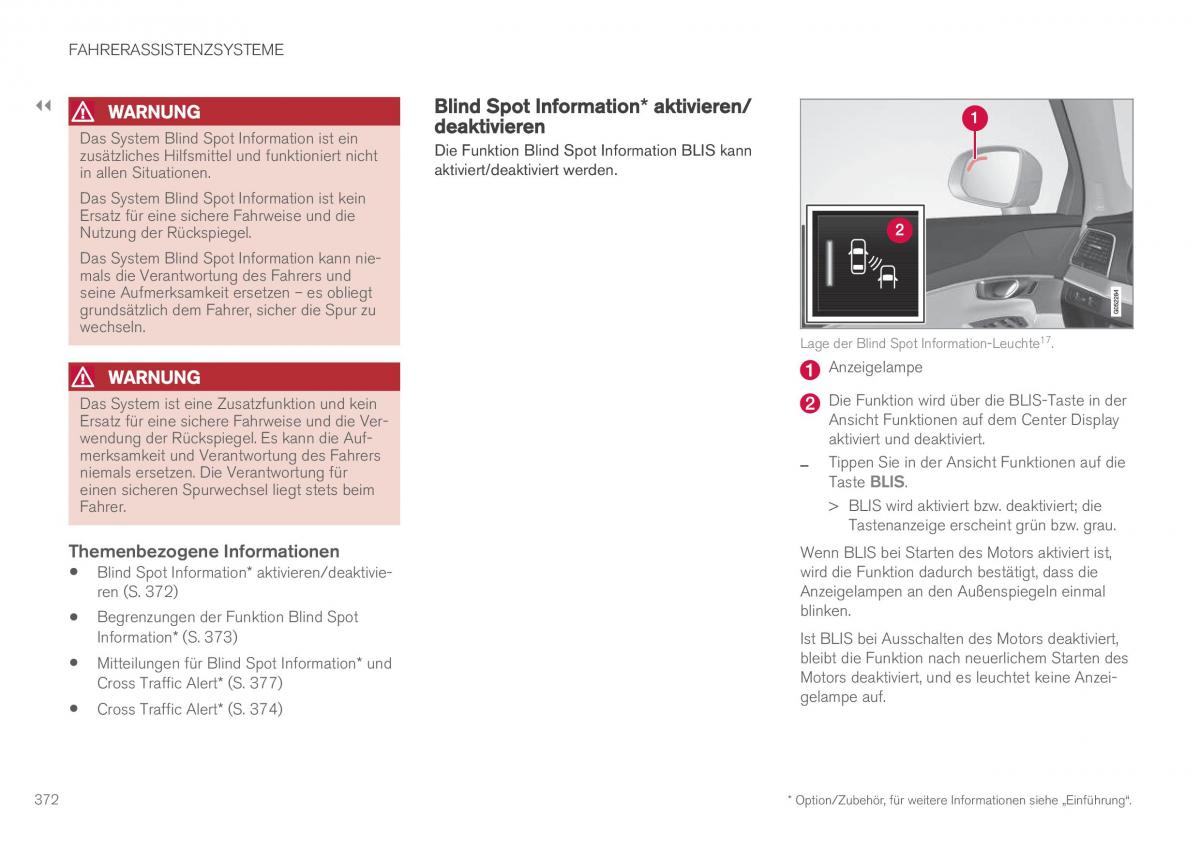 Volvo XC90 II 2 Handbuch / page 374