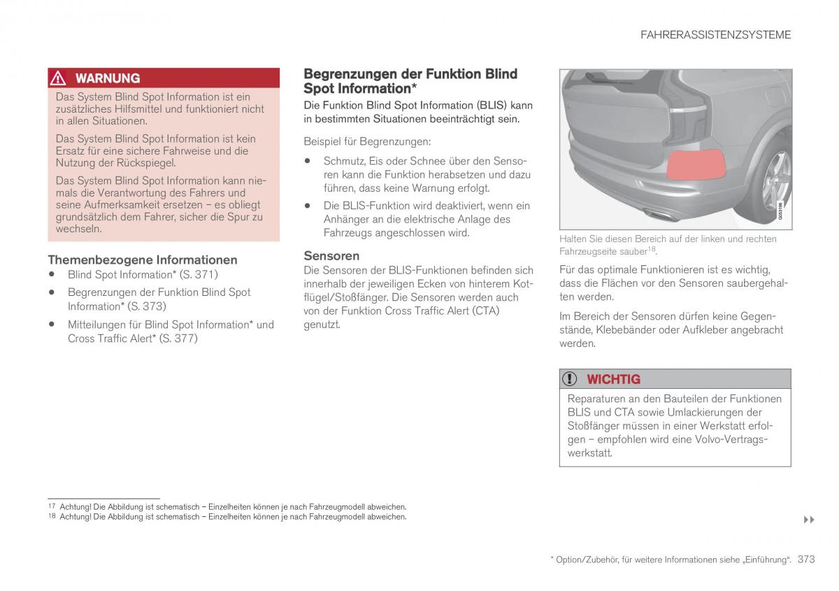 Volvo XC90 II 2 Handbuch / page 375