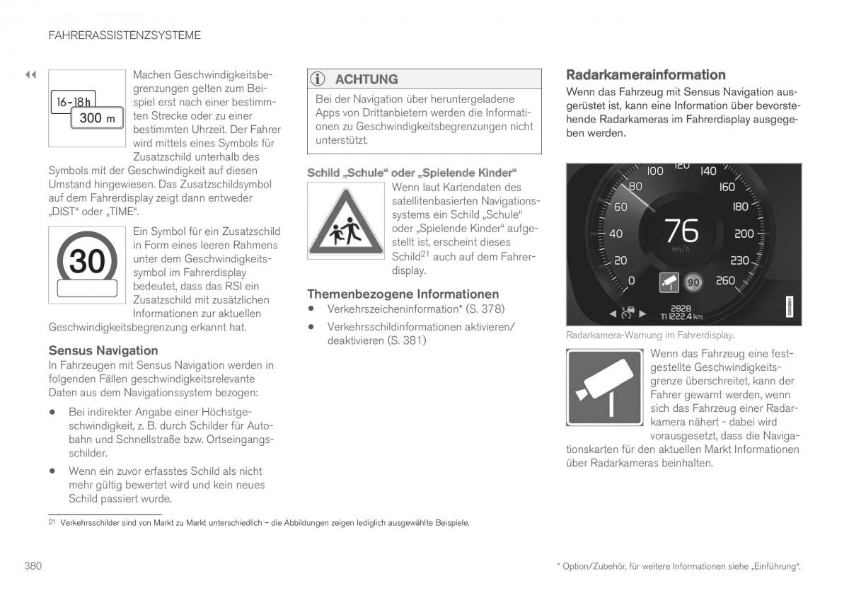 Volvo XC90 II 2 Handbuch / page 382