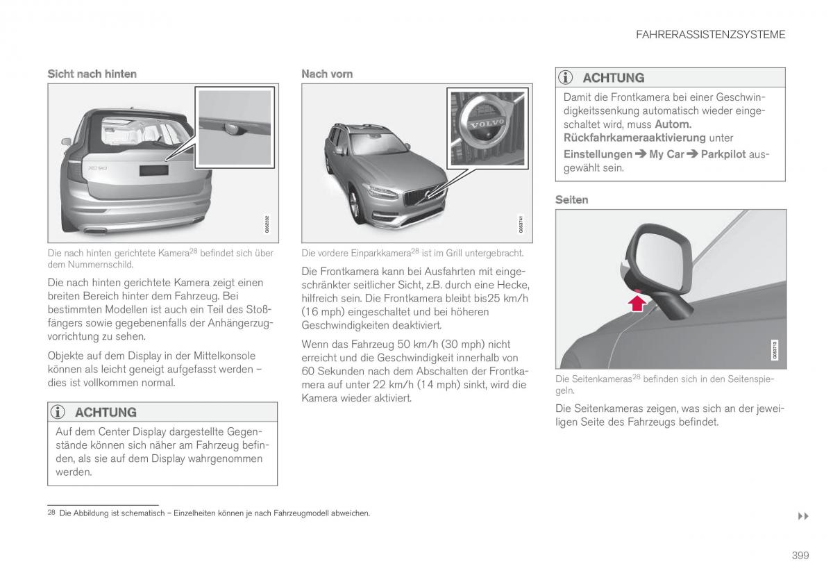 Volvo XC90 II 2 Handbuch / page 401