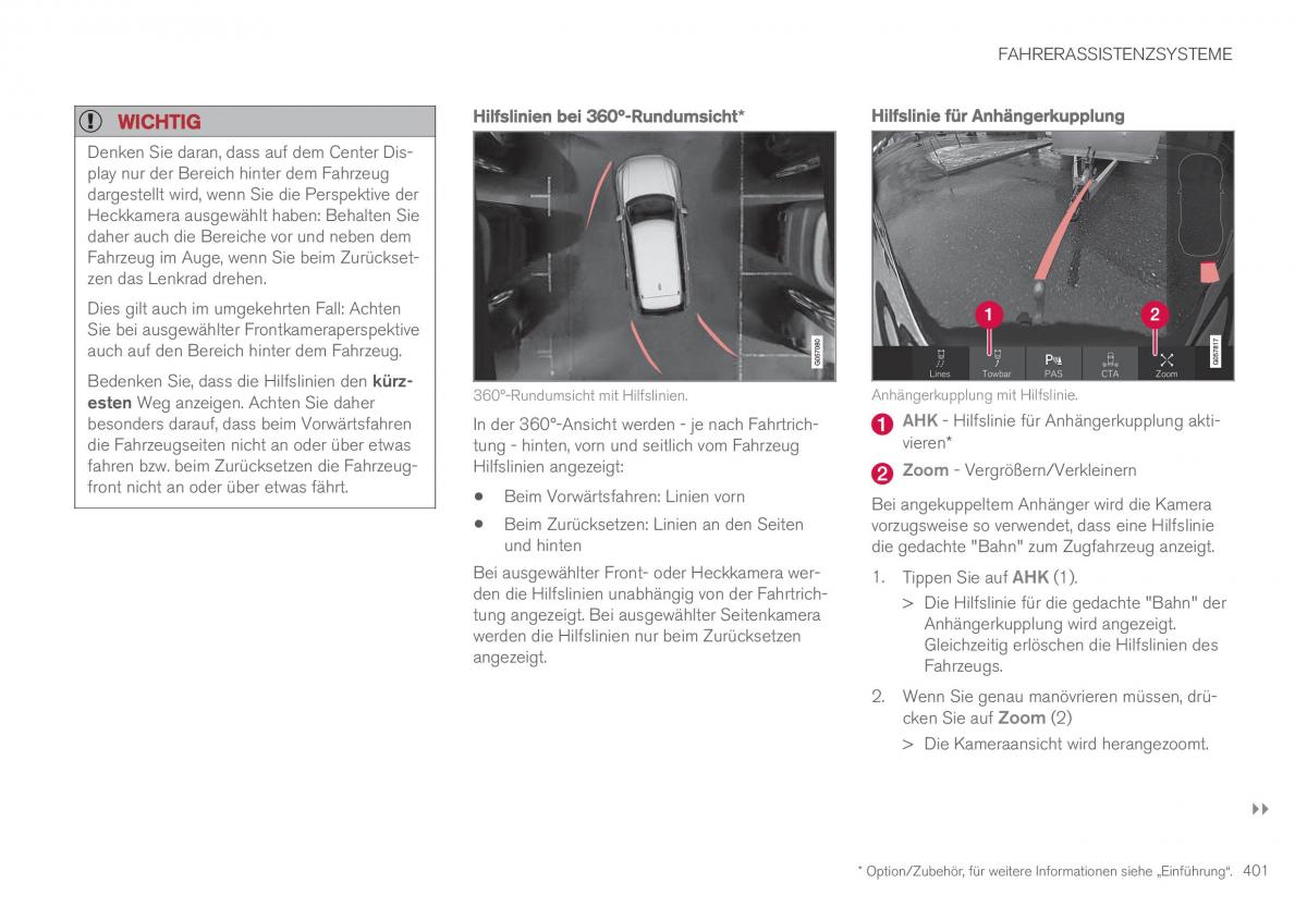 Volvo XC90 II 2 Handbuch / page 403