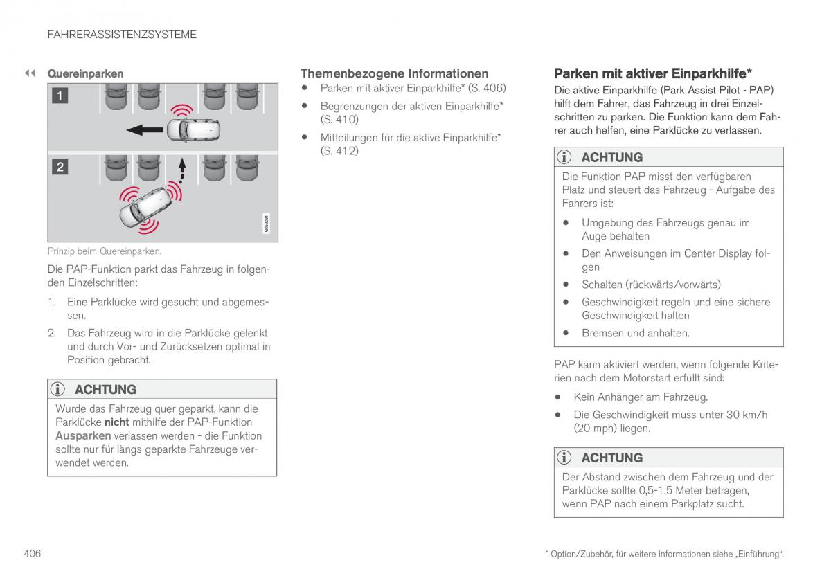 Volvo XC90 II 2 Handbuch / page 408