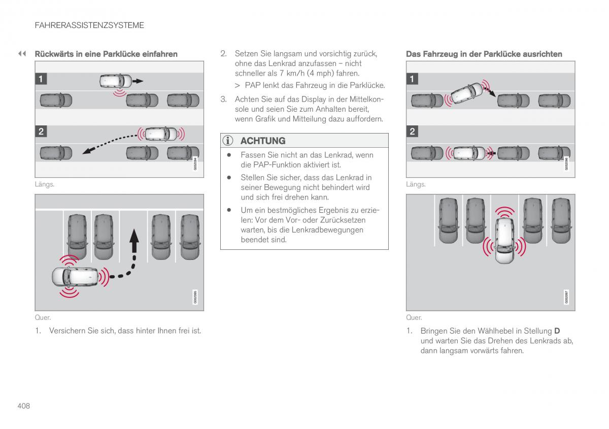 Volvo XC90 II 2 Handbuch / page 410