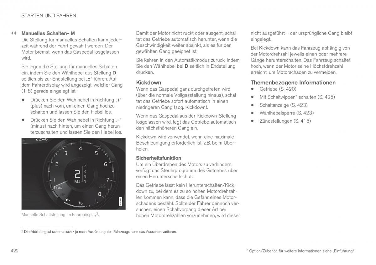 Volvo XC90 II 2 Handbuch / page 424