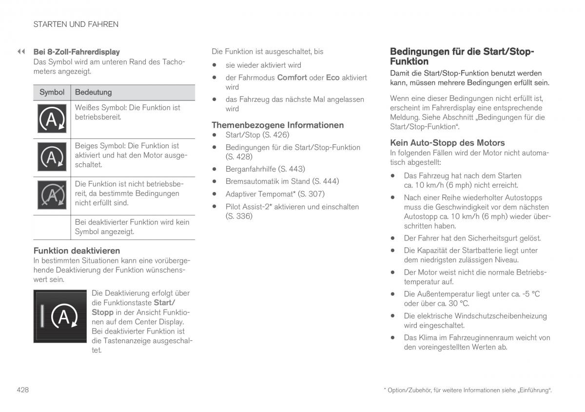 Volvo XC90 II 2 Handbuch / page 430