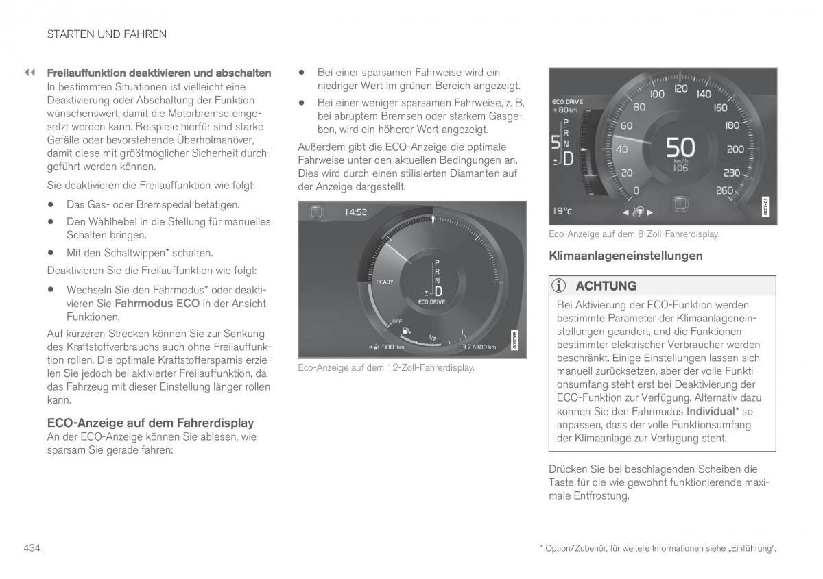 Volvo XC90 II 2 Handbuch / page 436