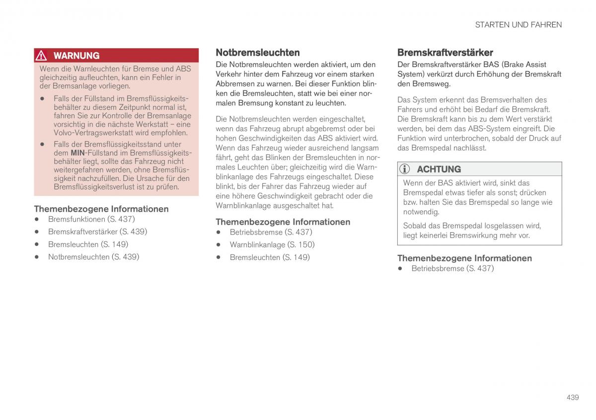 Volvo XC90 II 2 Handbuch / page 441