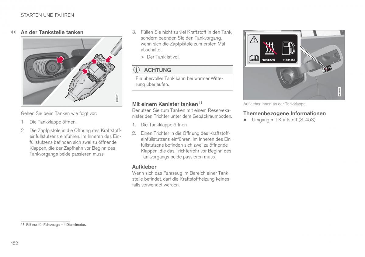 Volvo XC90 II 2 Handbuch / page 454