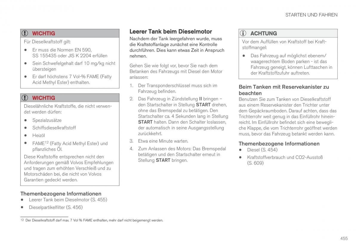 Volvo XC90 II 2 Handbuch / page 457