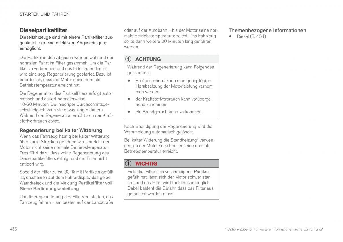 Volvo XC90 II 2 Handbuch / page 458