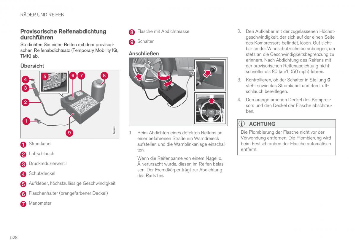 Volvo XC90 II 2 Handbuch / page 530