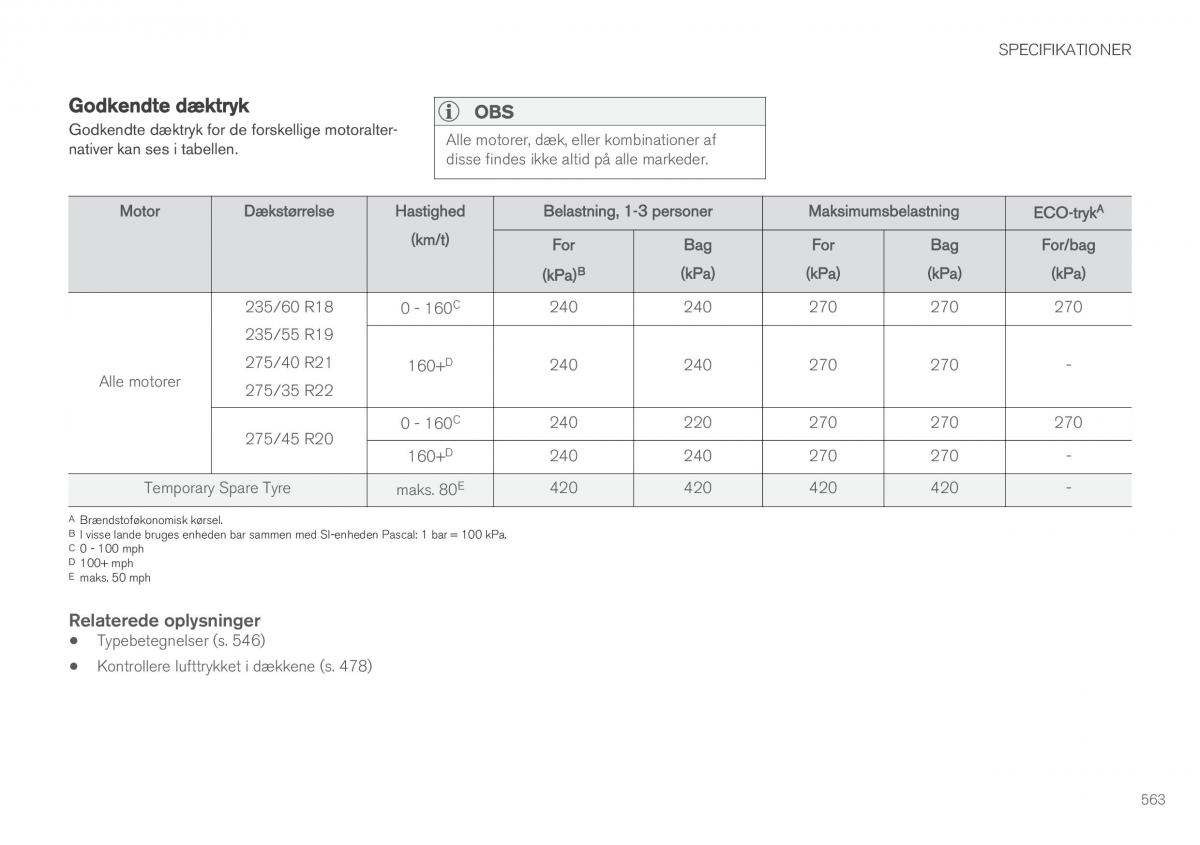 Volvo XC90 II 2 Bilens instruktionsbog / page 565