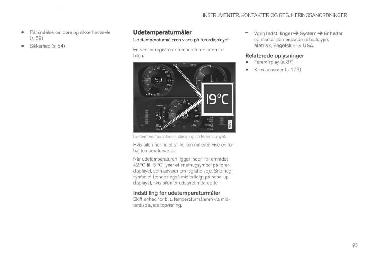 Volvo XC90 II 2 Bilens instruktionsbog / page 95