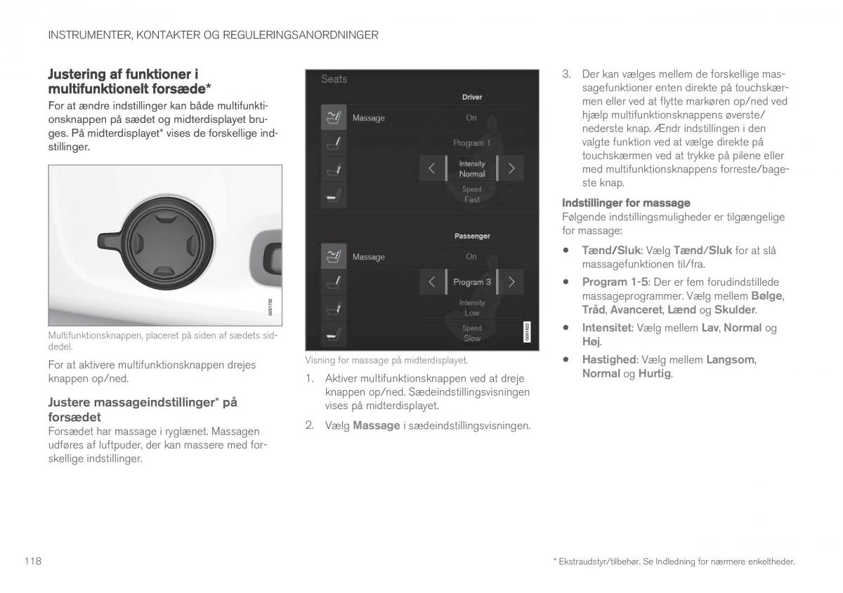 Volvo XC90 II 2 Bilens instruktionsbog / page 120