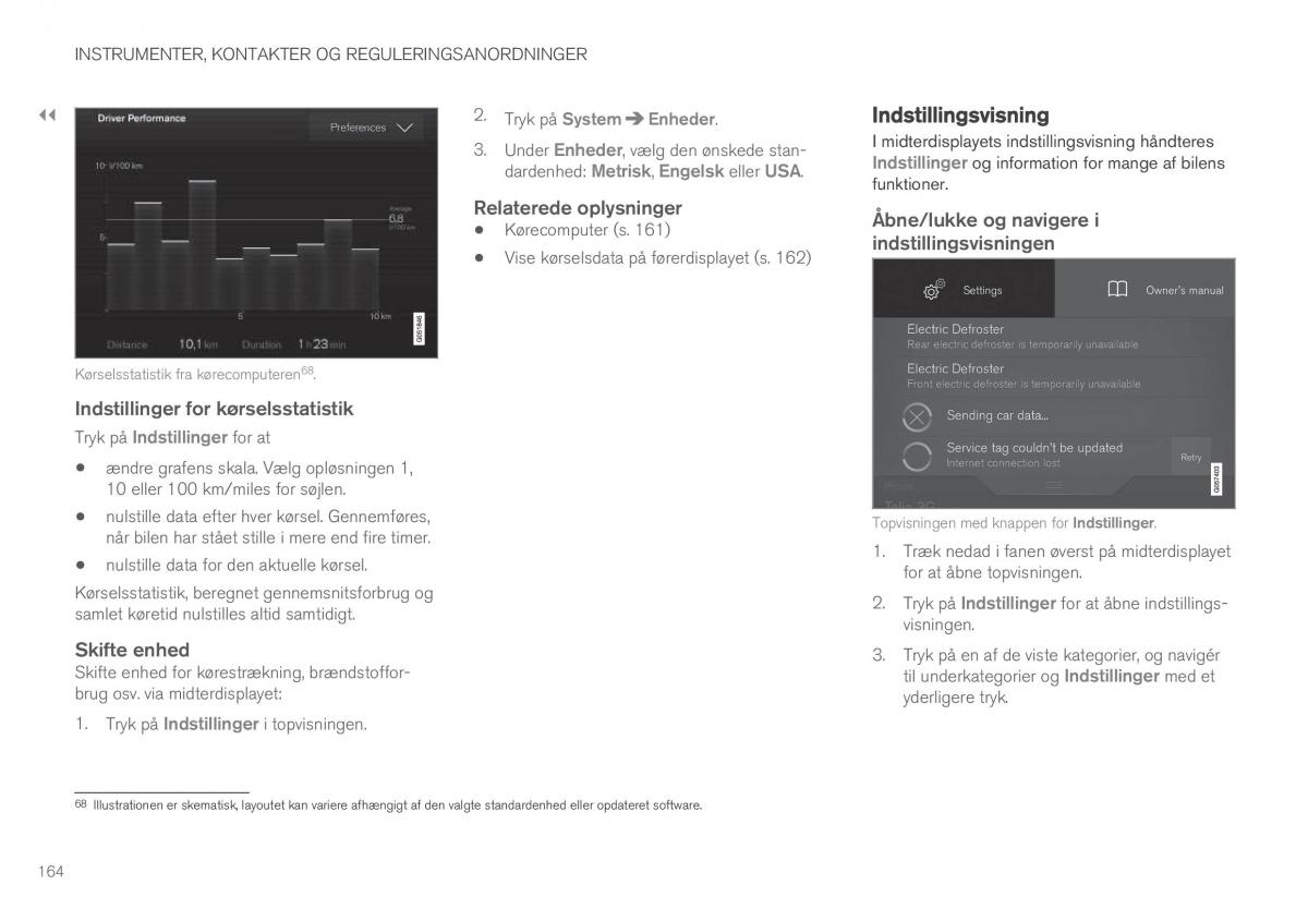 Volvo XC90 II 2 Bilens instruktionsbog / page 166