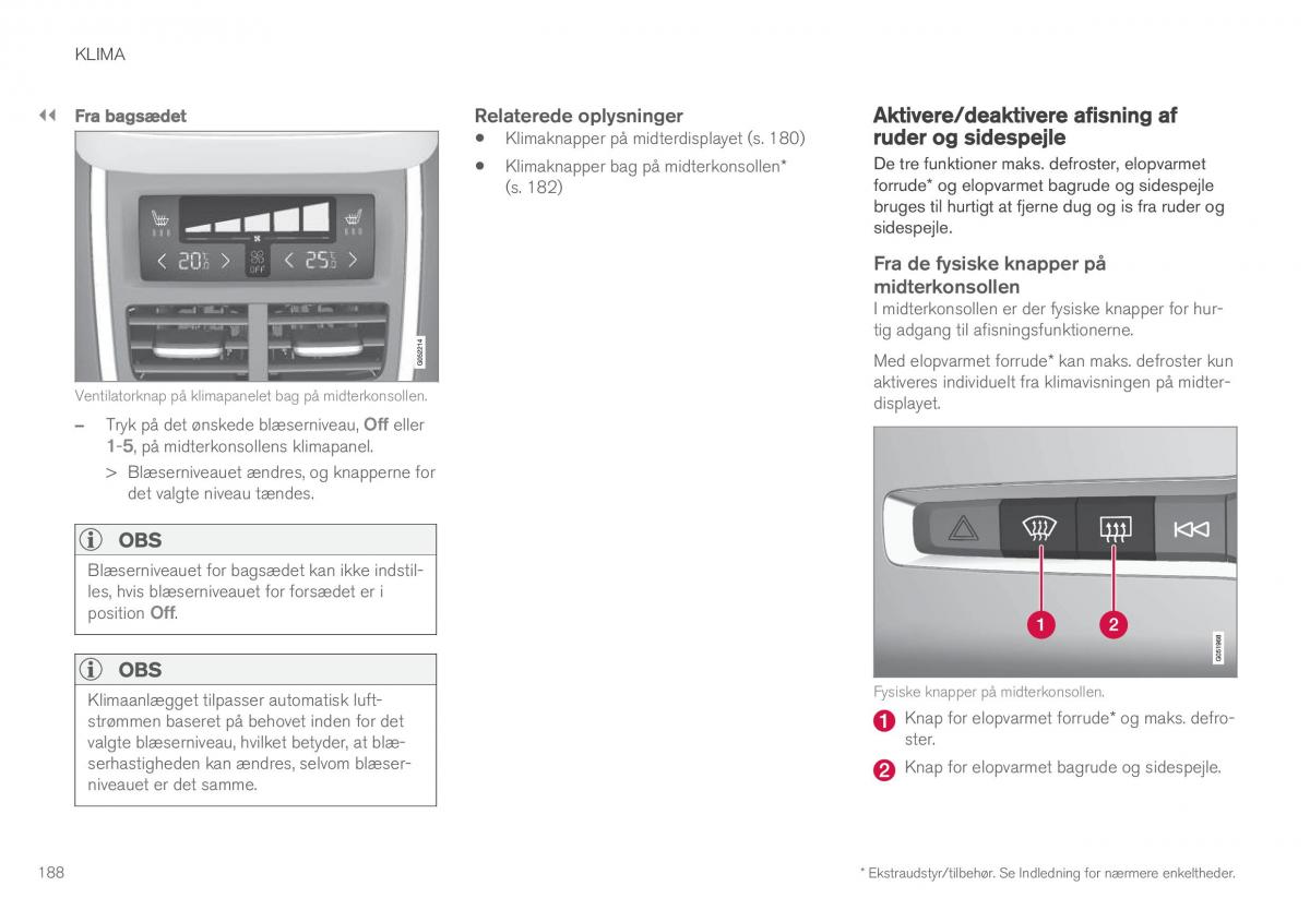 Volvo XC90 II 2 Bilens instruktionsbog / page 190