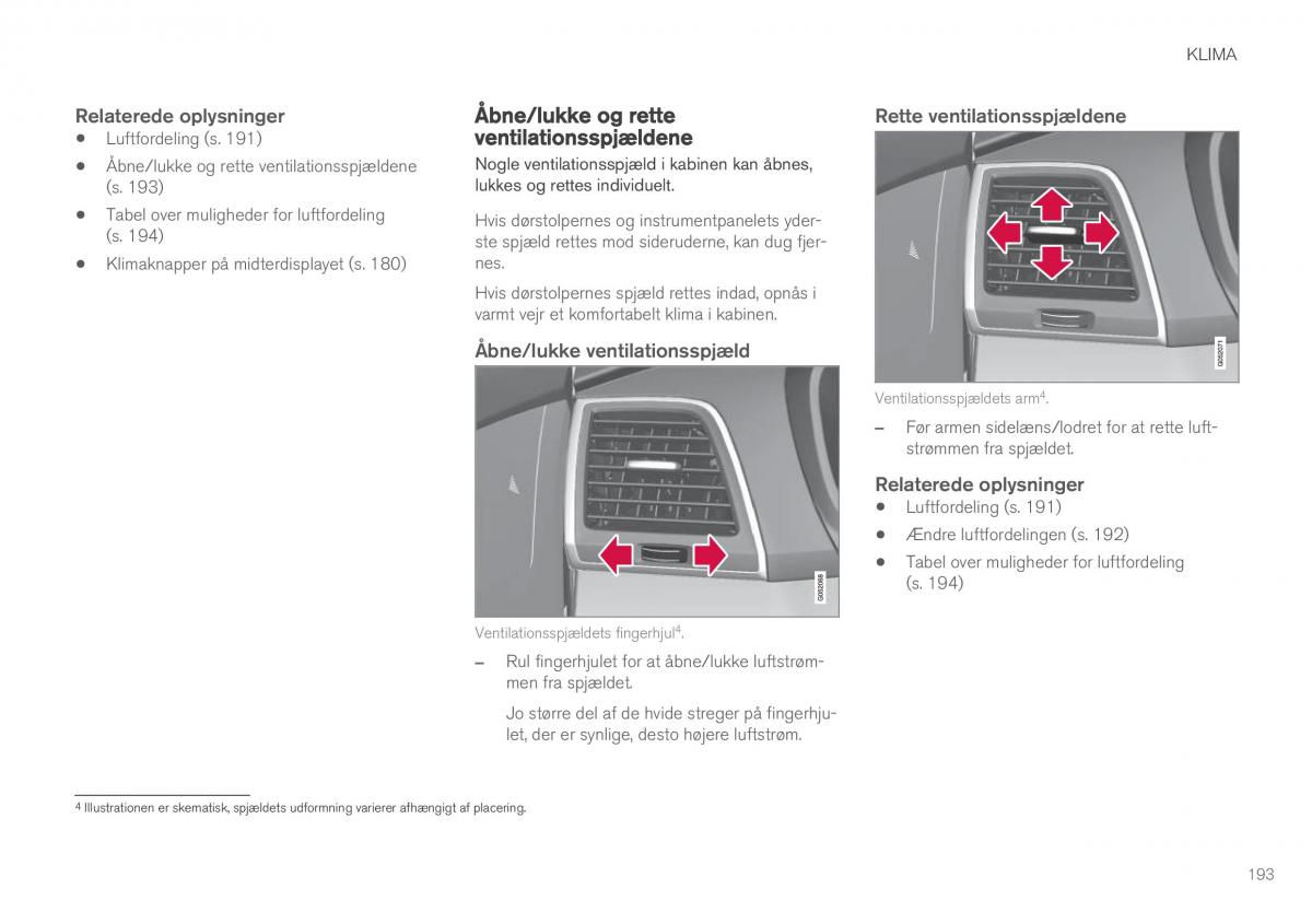 Volvo XC90 II 2 Bilens instruktionsbog / page 195